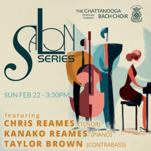 Salon Series Concert: featuring Chris Reames (tenor), Kanako Reames (piano), and Taylor Brown (contrabass)